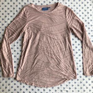 Vera Wang Pink Long Sleeve